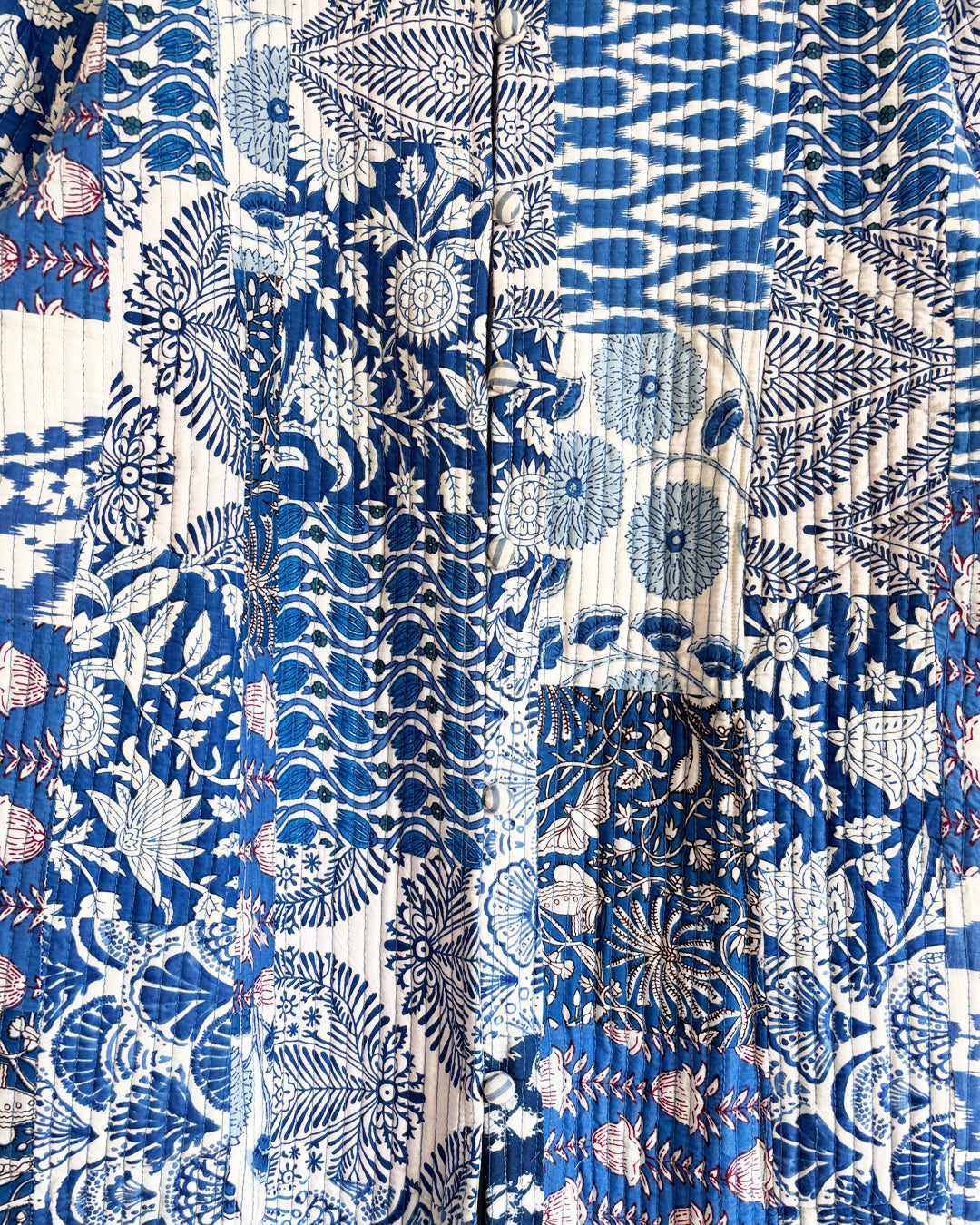 Blue Boho - Long Tailored Jacket