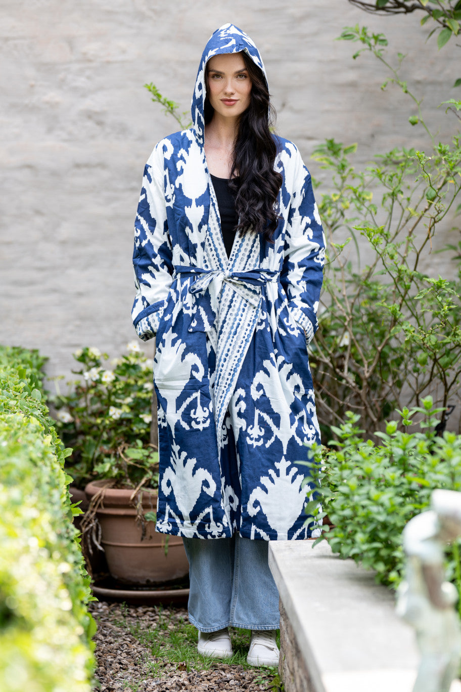 Majestic Blue - Long Kimono