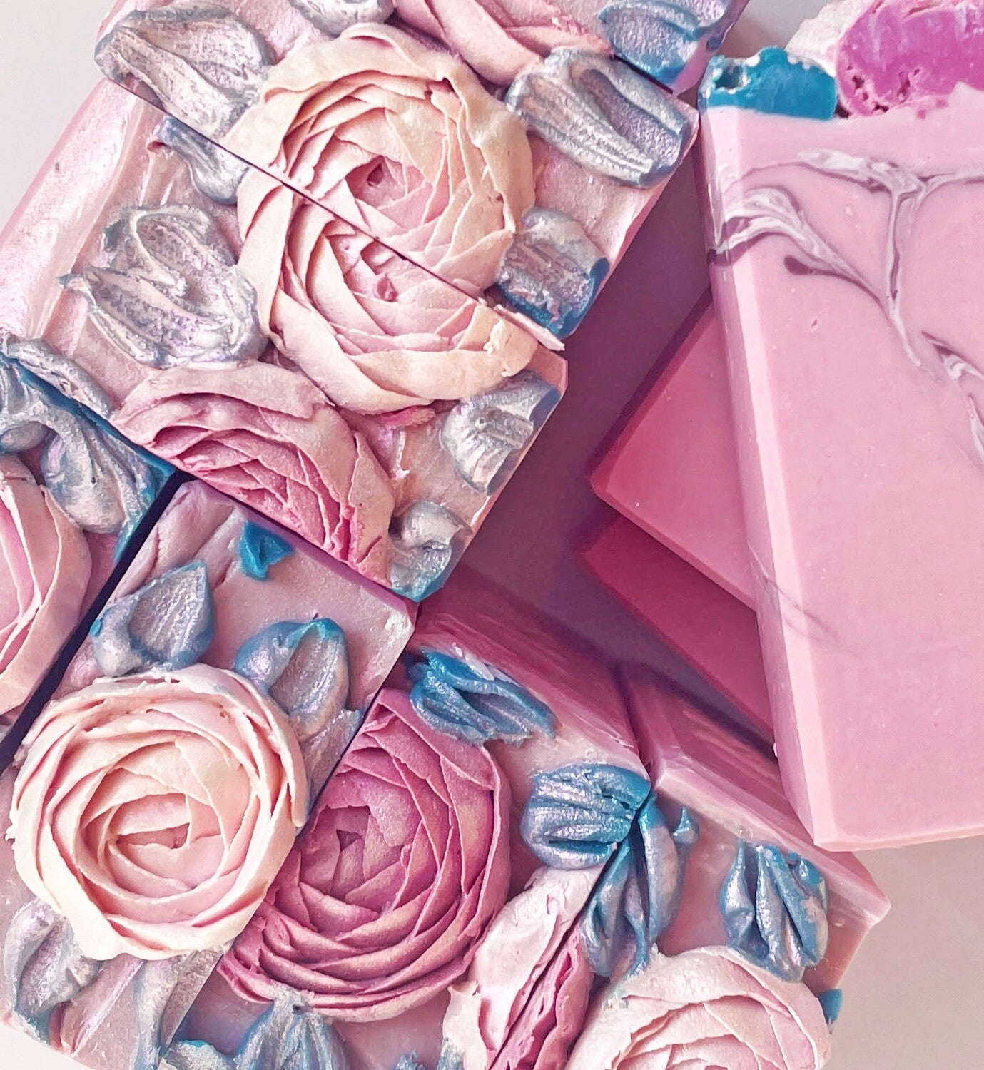 Peony & Blush Suede - Soap