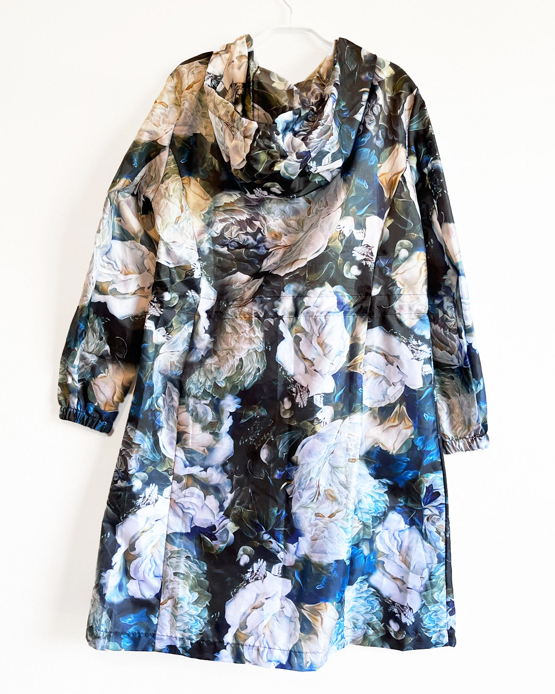 Floral raincoat - long