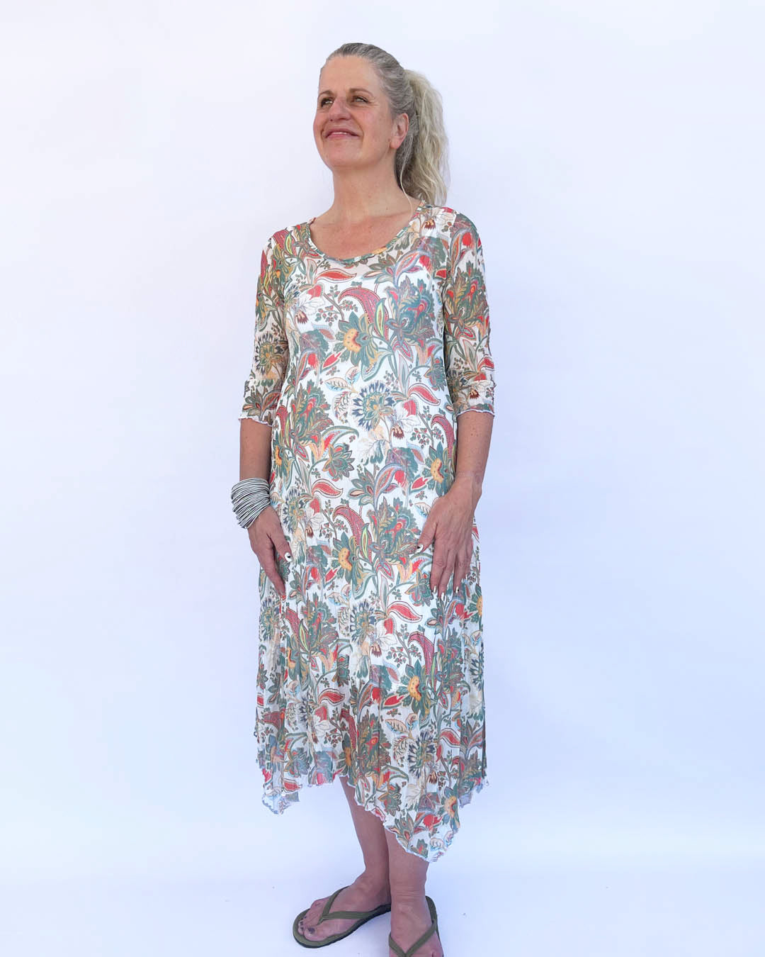 Hanky dress - light boho