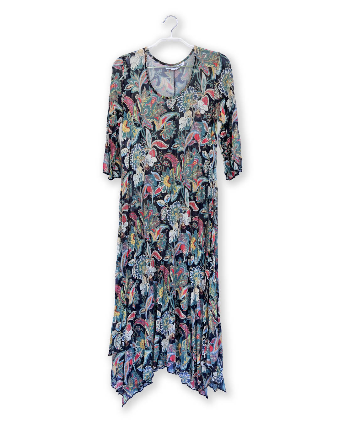Hanky dress - dark boho