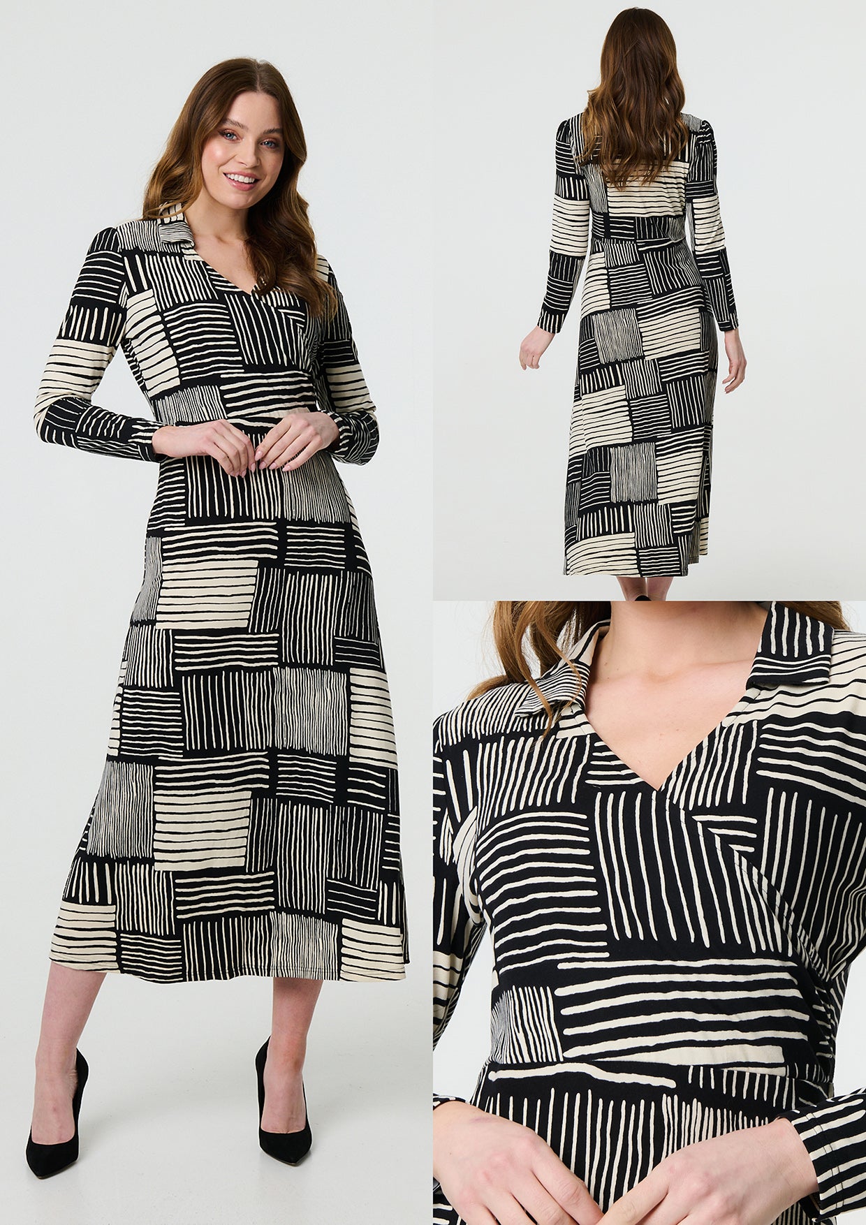 Stella Geo Collar Dress