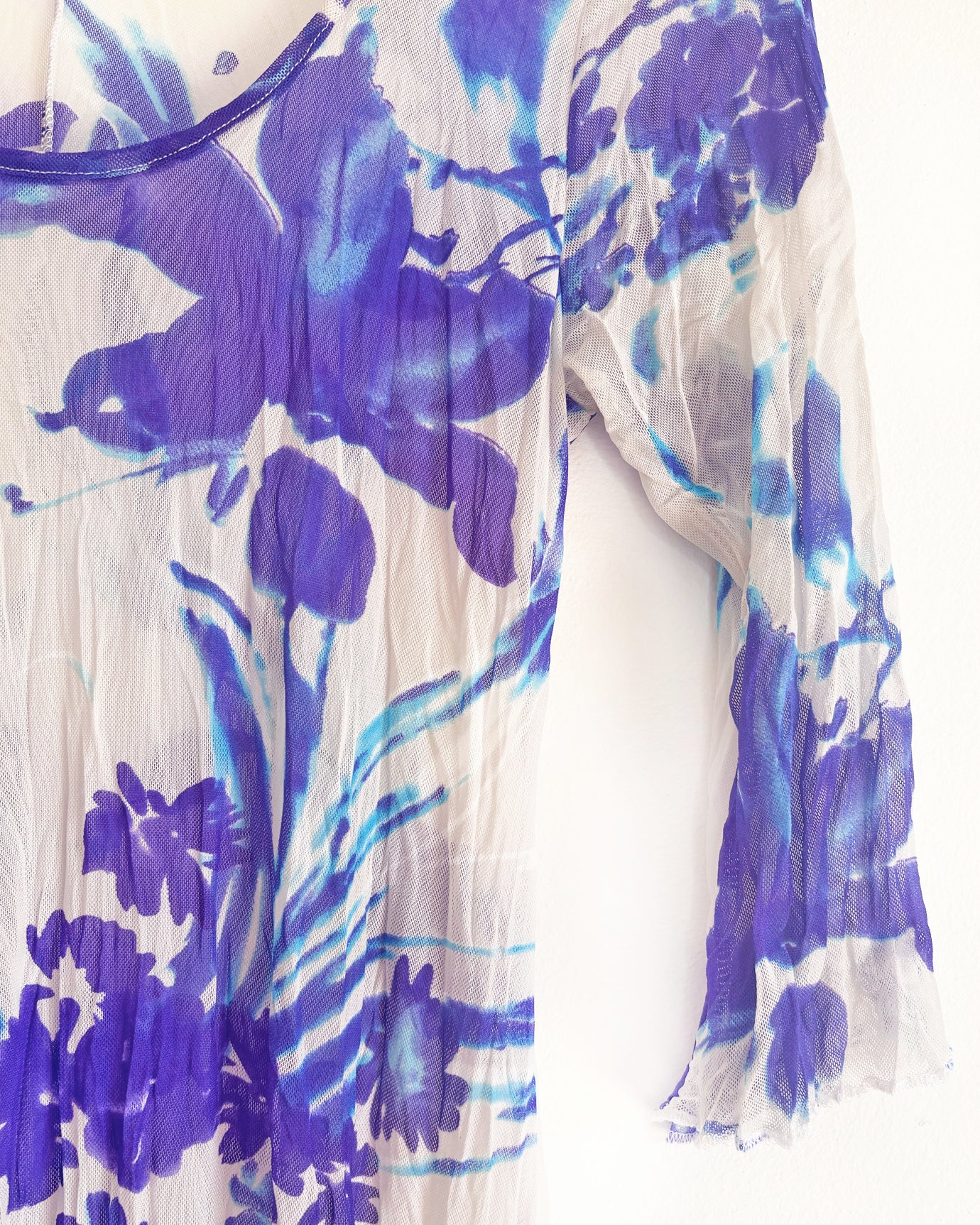 Hanky Dress - Blue Blossom