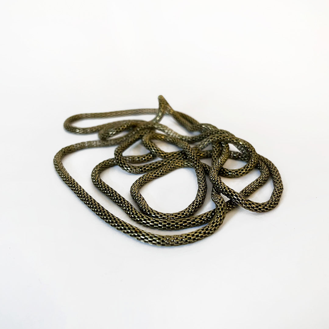 Mesh Necklace - Bronze