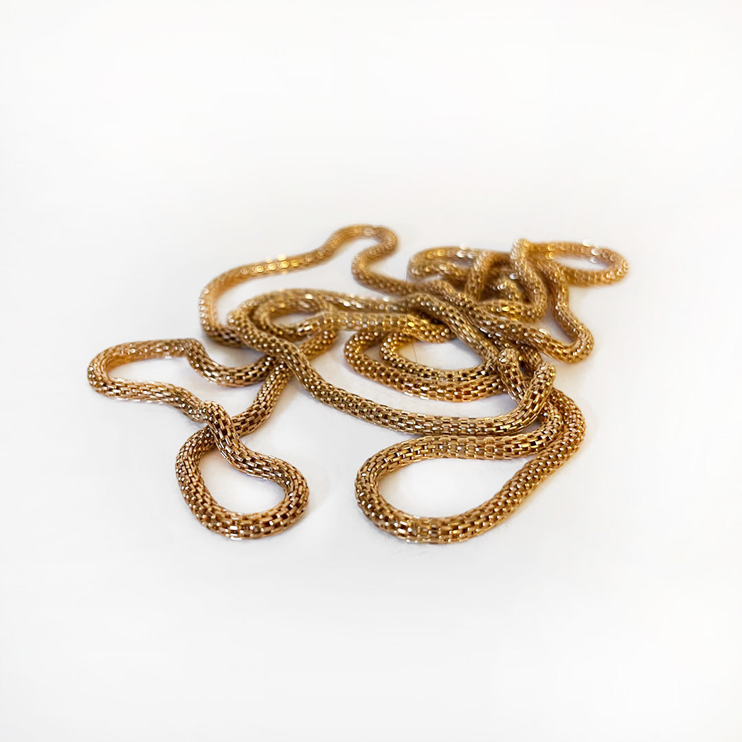 Mesh Necklace - Gold
