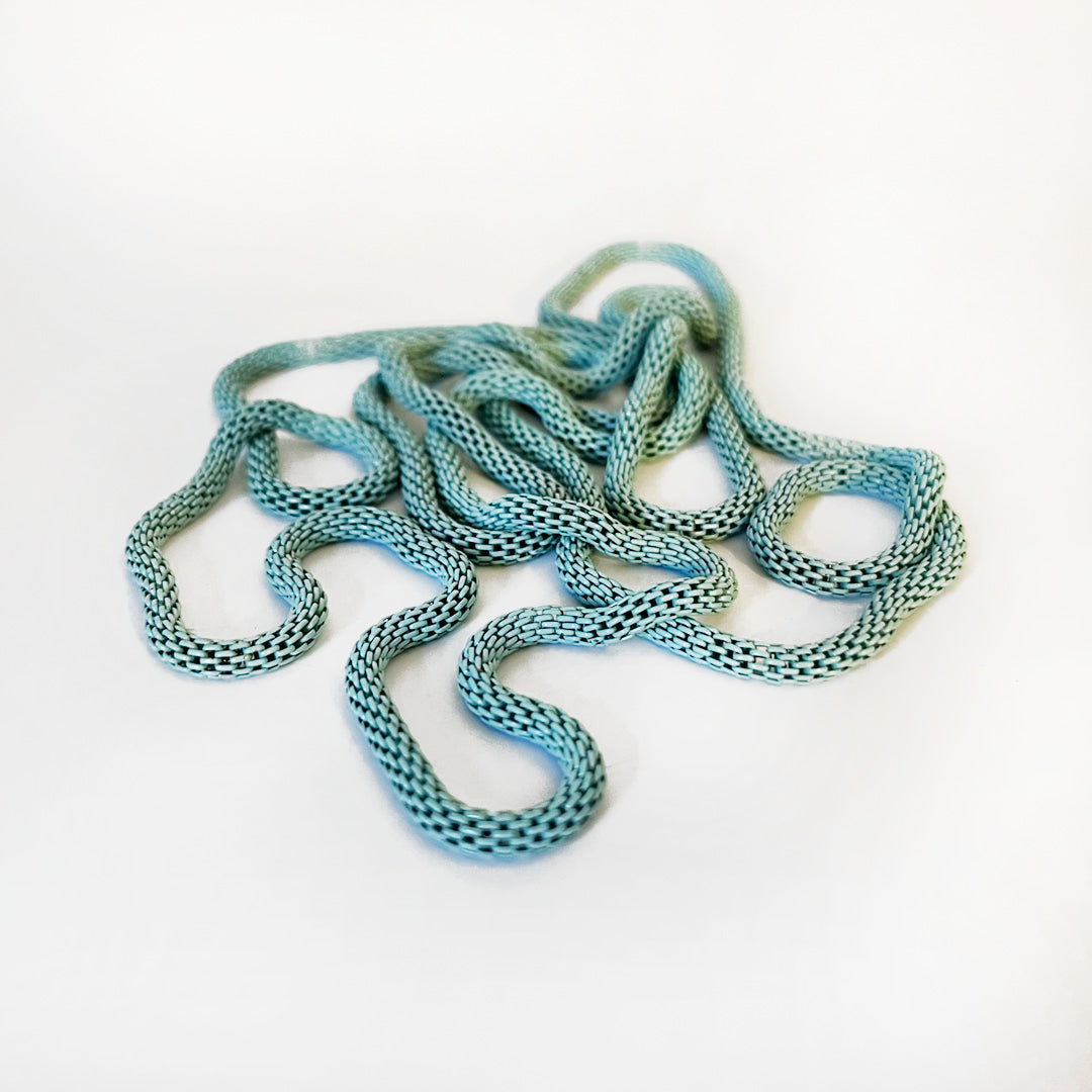 Mesh Necklace - Pastel Mint