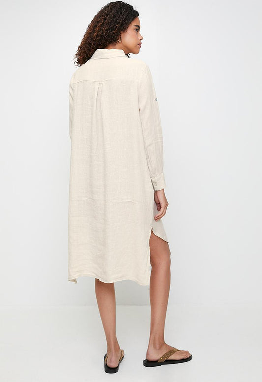 Stella Morgan - Beige Shirt Dress