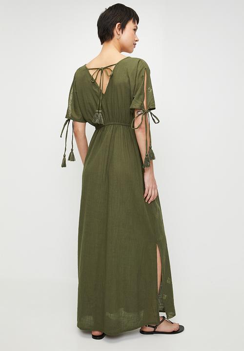 Izabel Caftan - Khaki