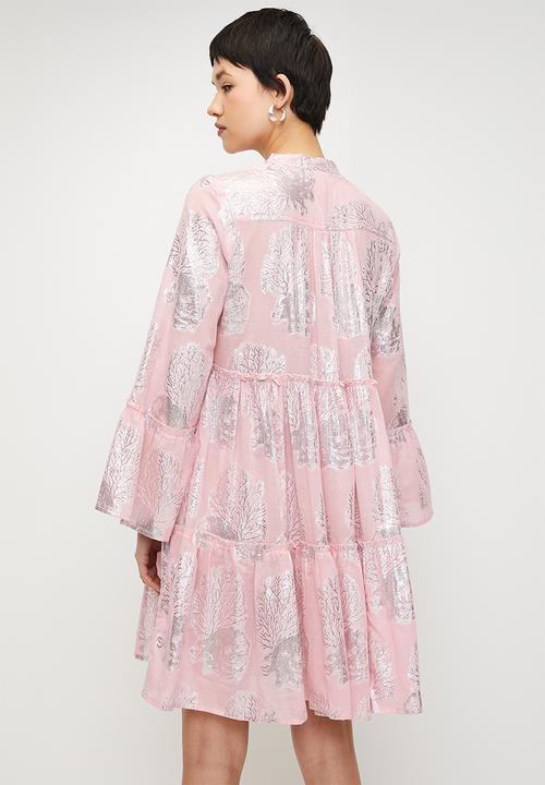Stella Morgan Pink Boho Dress