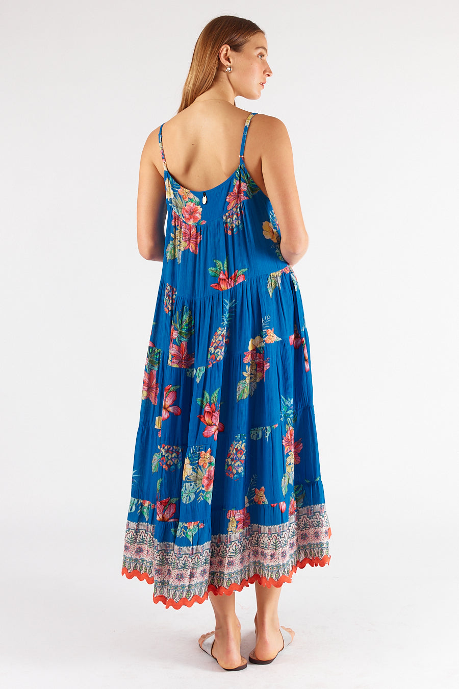 Bavarro Maxi Dress - Blue