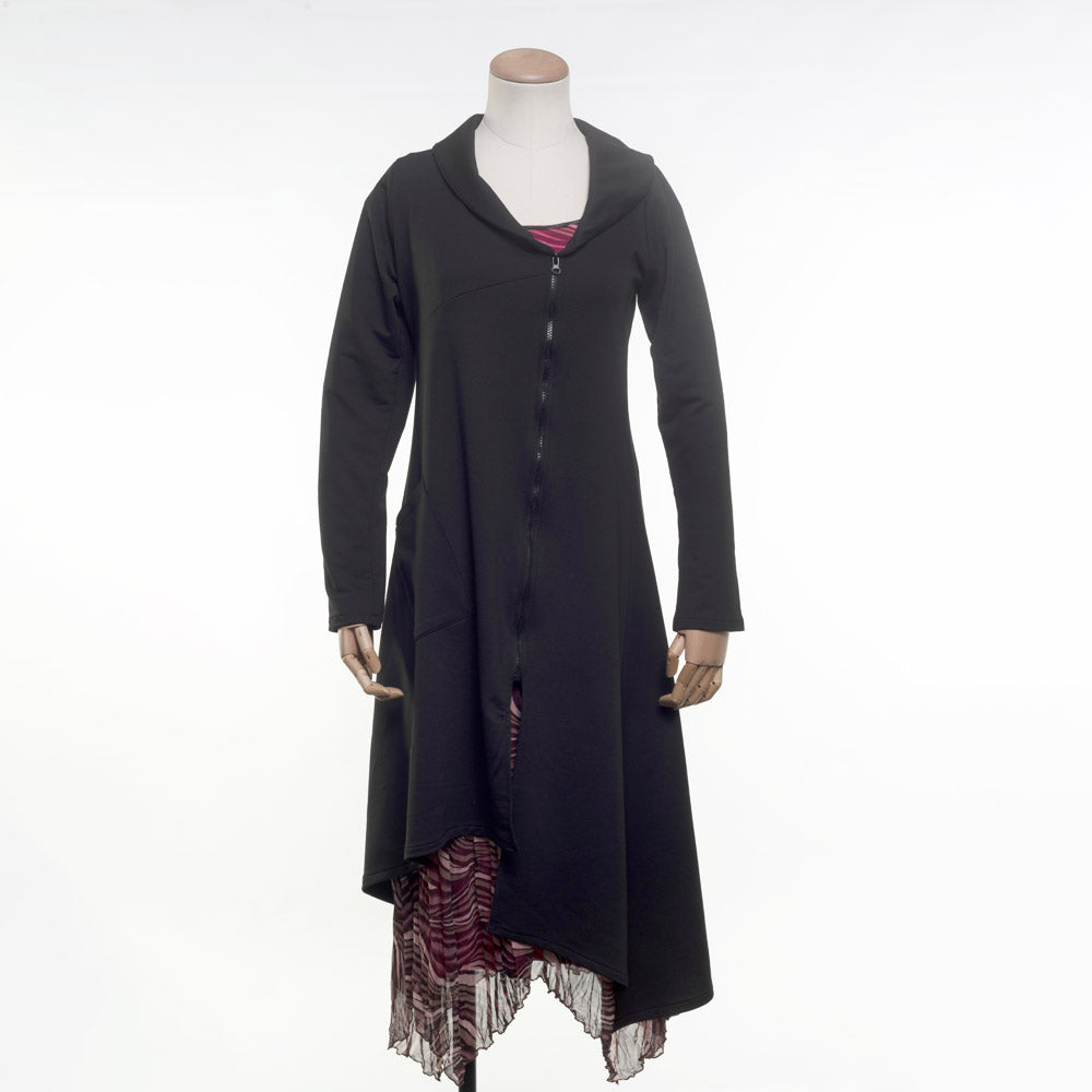 Black fox jacket
