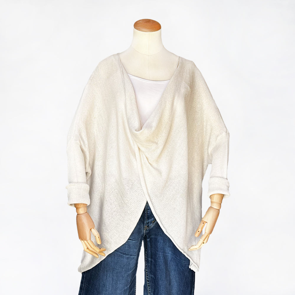 Twyler Off White Ravine - cotton/bamboo blend