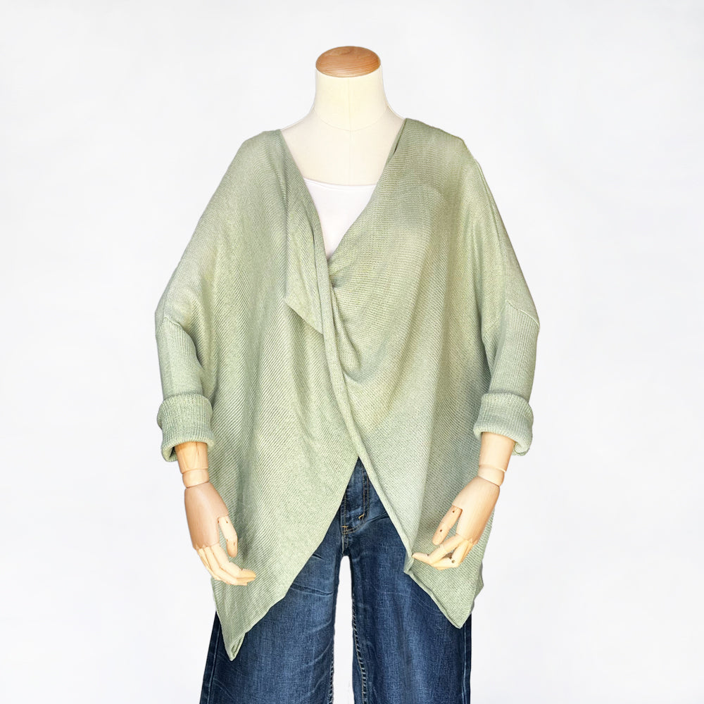Twyler Light Green Shady - cotton/bamboo blend