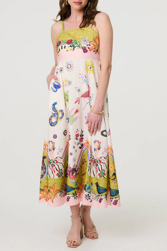 Stella Morgan Summer Doodle Dress