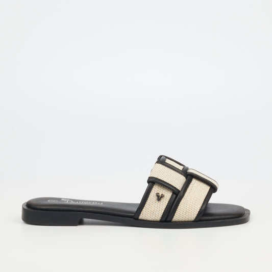 Butterfly Feet - Dorey Black Sandals