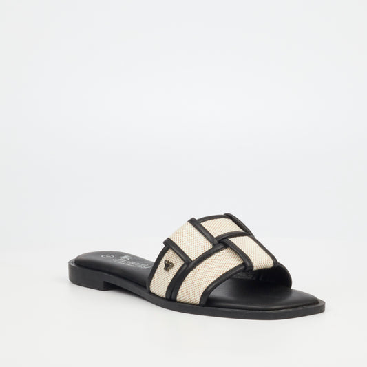Butterfly Feet - Dorey Black Sandals