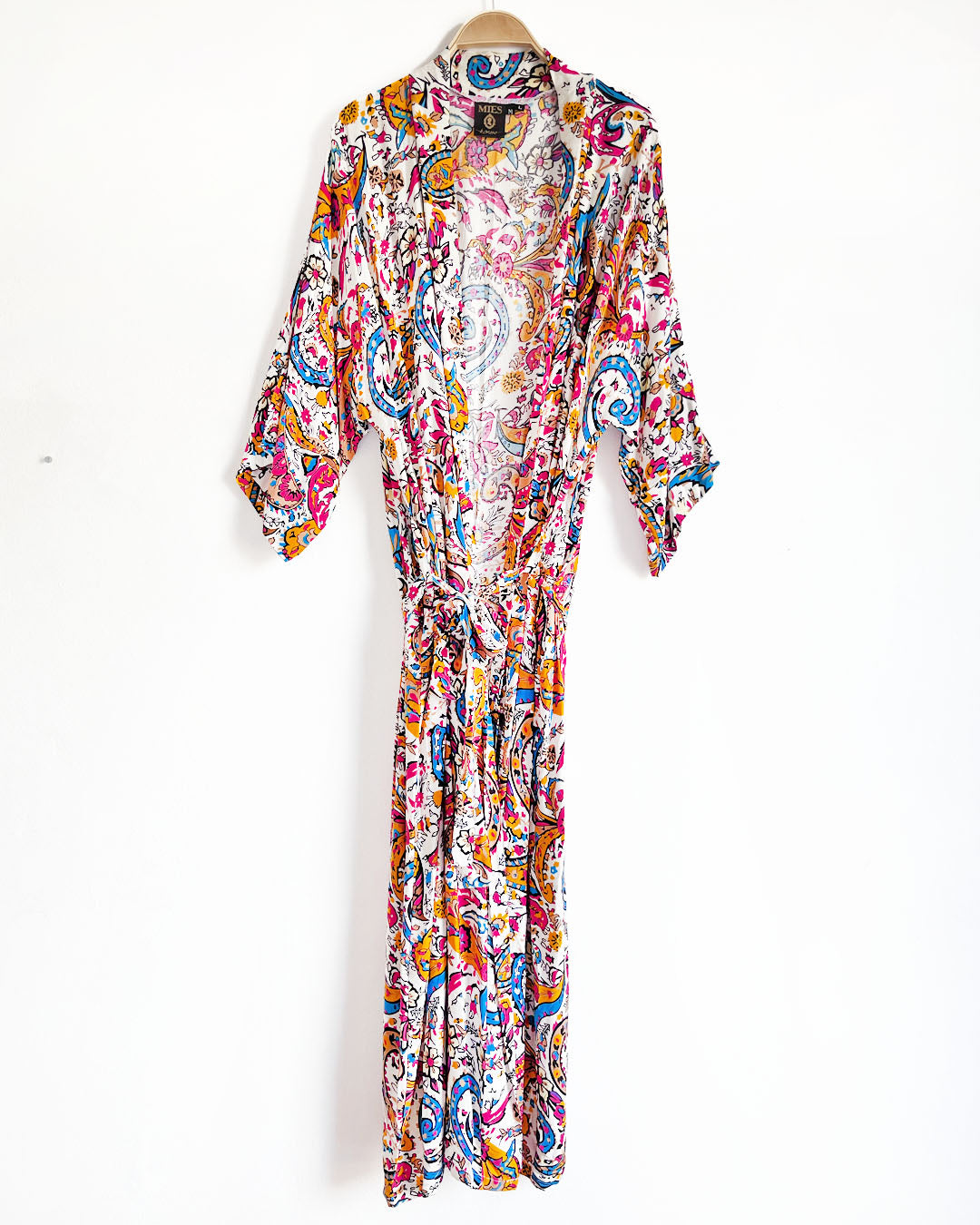 Mies Kimono - Pink / Orange Indian Boho