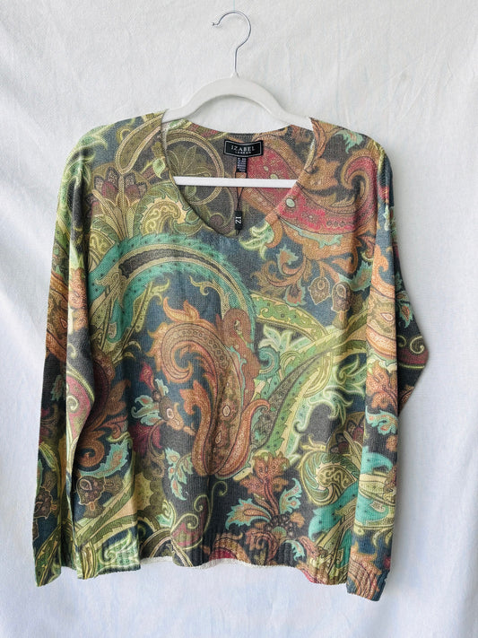 Forest Knit top