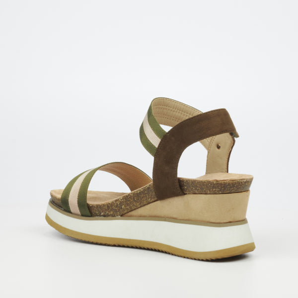 Butterfly Feet - Salma - Olive Wedges