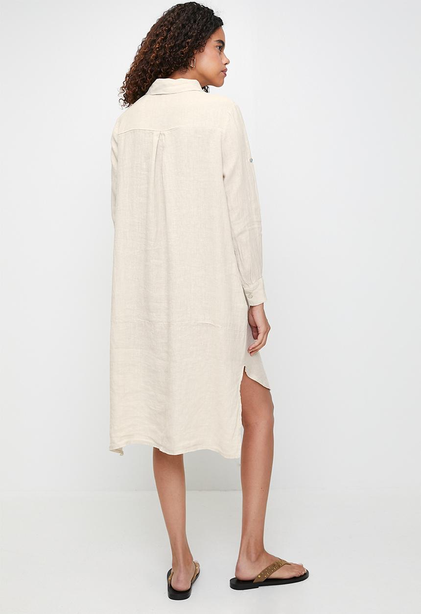 Stella Morgan - Beige Shirt Dress