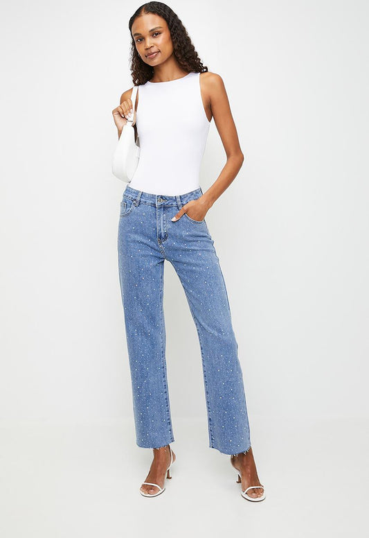 Stella Morgan - Glitter Detail Denim