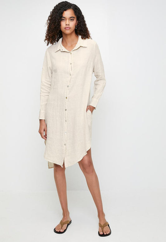 Stella Morgan - Beige Shirt Dress