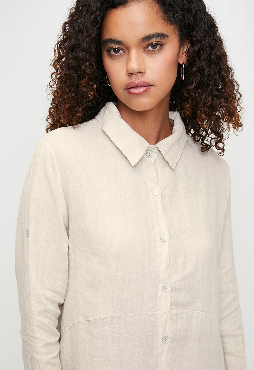 Stella Morgan - Beige Shirt Dress