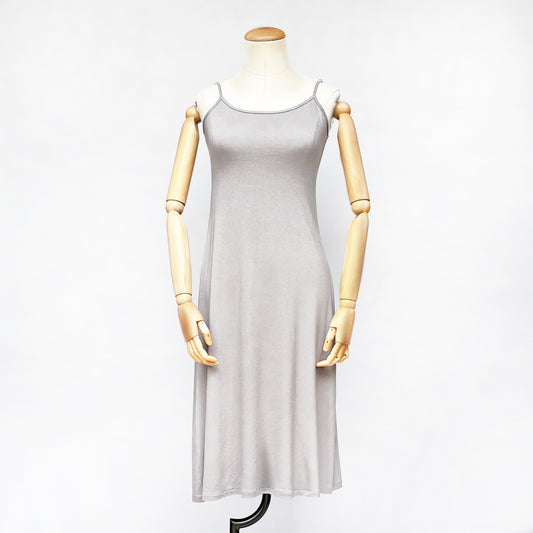 Light grey viscose cami dress