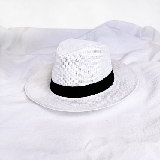 White Paper Panama Hat